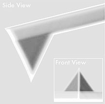 Arrow™ Silicon AFM Probes Optimized positioning through maximized 