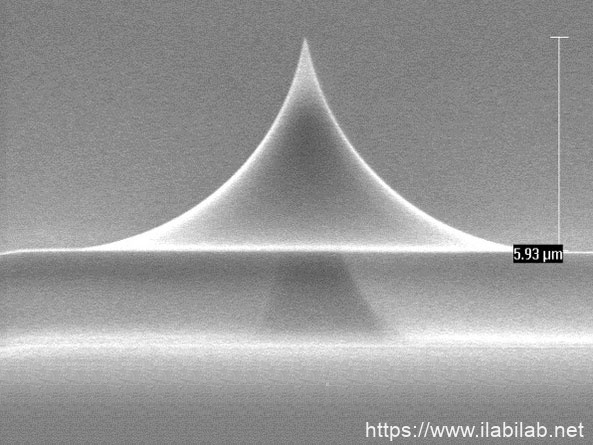 IMG-Front view SEM image of qp-fast AFM tip