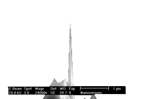 High Aspect Ratio AFM Tips